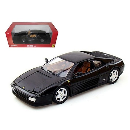 Toyopia Ferrari 348 TB Black 1-18 Diecast Car Model TO637101
